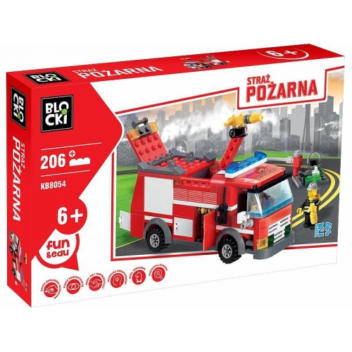 Klocki BLOCKI - STRAŻ POŻARNA 206el.